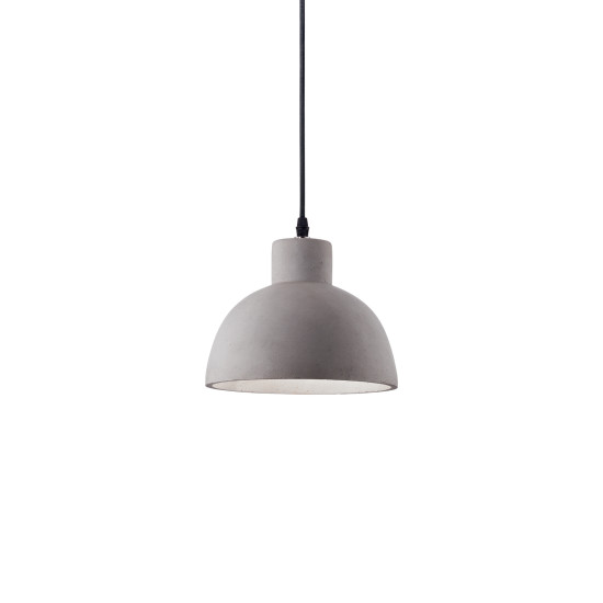 Ideal Lux OIL-5 SP1 CEMENTO fekete függesztett lámpa (IDE-129082) E27 1 izzós IP20