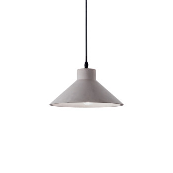Ideal Lux OIL-6 SP1 CEMENTO fekete függesztett lámpa (IDE-129099) E27 1 izzós IP20