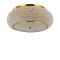 Ideal Lux PASHA' SP10 ORO arany kristály függesztett lámpa (IDE-100791) E14  10 izzós IP20