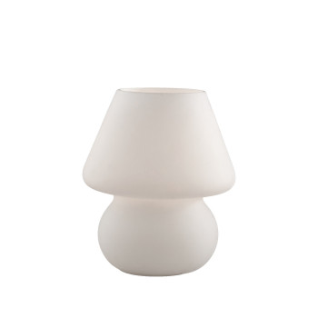 Ideal Lux PRATO TL1 SMALL BIANCO fehér asztali lámpa (IDE-074726) E27  1 izzós IP20
