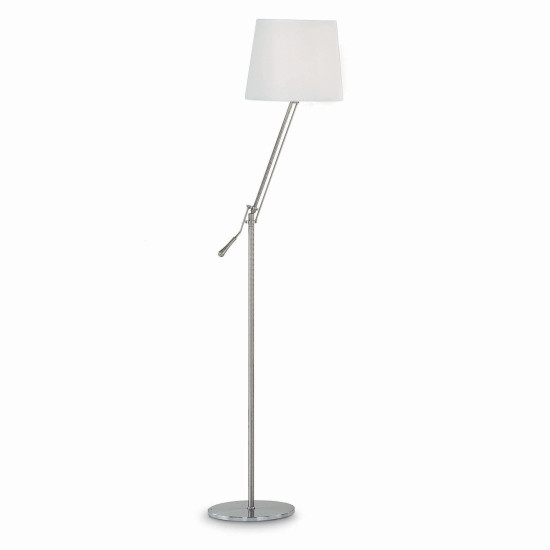 Ideal Lux REGOL PT1 BIANCO szürke állólámpa (IDE-014609) E27  1 izzós IP20