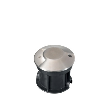 Ideal Lux ROCKET-1 PT1 szürke kültéri LED talajba építhető lámpa (IDE-122014) G9 1 izzós IP65