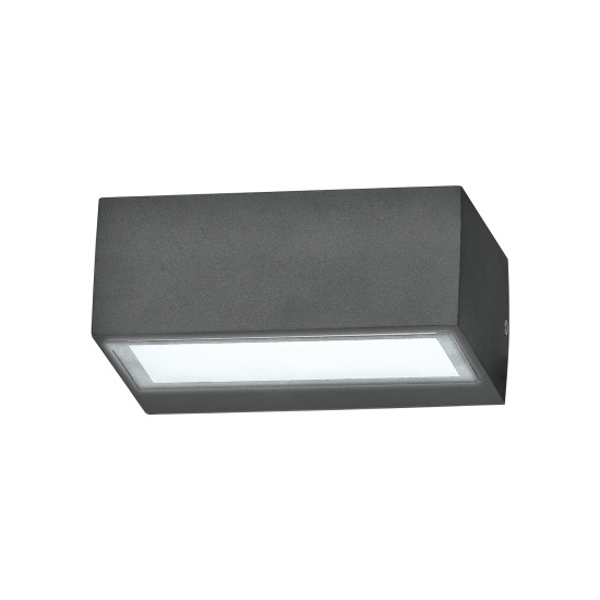 Ideal Lux TWIN AP1 ANTRACITE fehér kültéri fali lámpa (IDE-115368) G9 1 izzós IP44