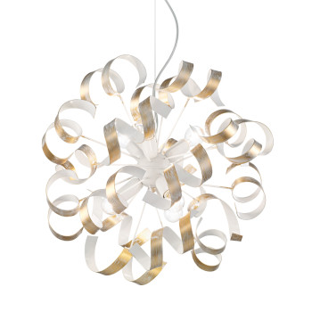 Ideal Lux VORTEX SP6 ORO arany függesztett lámpa (IDE-101606) E14 6 izzós IP20