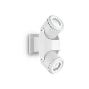 Ideal Lux XENO AP2 BIANCO fehér kültéri fali lámpa (IDE-129495) GU10 2 izzós IP44