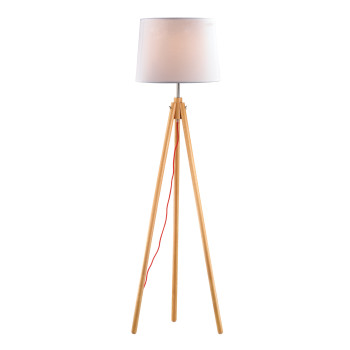 Ideal Lux YORK PT1 WOOD barna állólámpa (IDE-089805) E27 1 izzós IP20