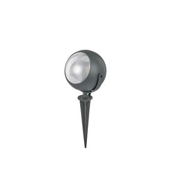 Ideal Lux ZENITH PT1 SMALL ANTRACITE szürke kültéri leszúrható lámpa (IDE-108407) GU10 1 izzós IP65