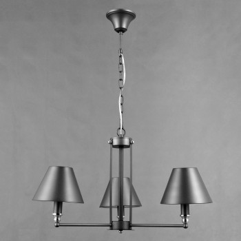 Italux Banito fekete csillár (IT-MD38623/3) E14 3 izzós IP20