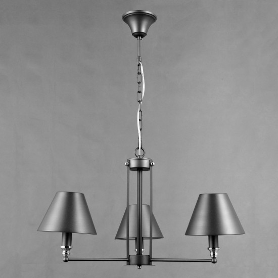 Italux Banito fekete csillár (IT-MD38623/3) E14 3 izzós IP20