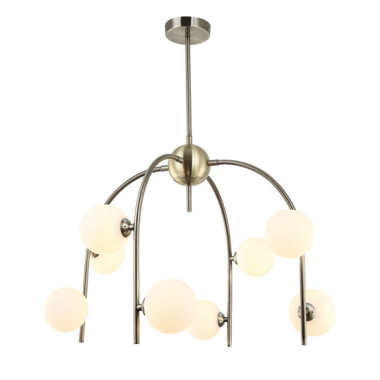 Italux Celine antik bronz Függesztett lámpa (IT-MDM-3800/8 AB+W) G9 8 izzós IP20