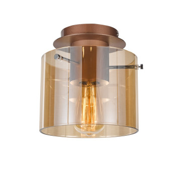 Italux Javier antik bronz mennyezeti lámpa (IT-MX17076-1A) E27 1 izzós IP20