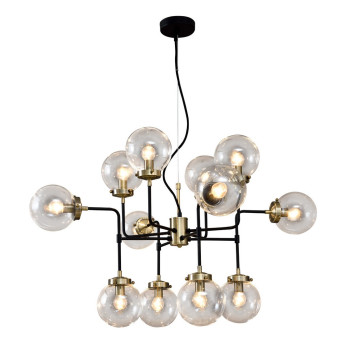 Italux Odelia antik bronz csillár (IT-V1009-12) E14 12 izzós IP20