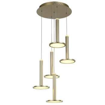 Italux Oliver arany Függesztett lámpa (IT-MD17033012-5A GOLD) LED 1 izzós IP20