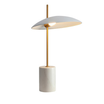 Italux Vilai fehér asztali lámpa (IT-TB-203342-1-WH) LED 1 izzós