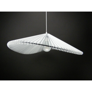 Lampalu Sombrero fehér függesztett lámpa (LAML-Som) E27 1 izzós IP20