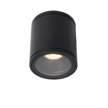 Lucide Aven fekete fürdőszobai mennyezeti lámpa (LUC-22962/01/30) GU10 1 izzós IP65