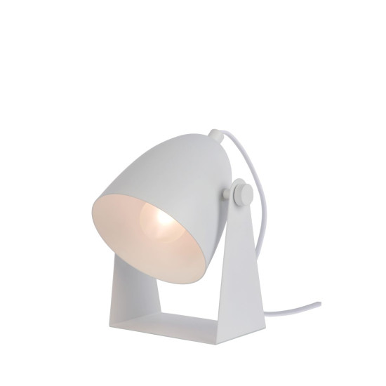 Lucide Chago fehér asztali lámpa (LUC-45564/01/31) E14 1 izzós IP20