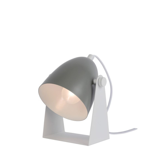 Lucide Chago fehér asztali lámpa (LUC-45564/01/36) E14 1 izzós IP20