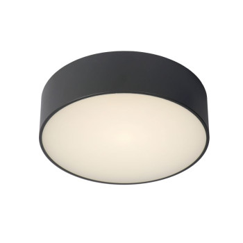Lucide Roxane fekete LED fürdőszobai mennyzeti lámpa (LUC-27815/10/29) LED 1 izzós IP65