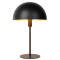 Lucide Siemon fekete asztali lámpa (LUC-45596/01/30) E14 1 izzós IP20