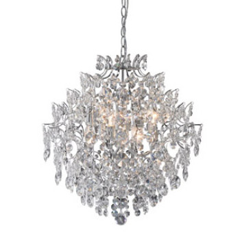 Markslöjd ROSENDAL króm-átlátszó csillár (MS-100533) E14 6 izzós IP20