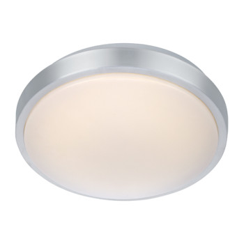 Markslöjd MOON alumínium-fehér LED mennyezeti lámpa (MS-105958) LED 1 izzós IP44