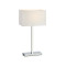 Markslöjd SAVOY króm-fehér asztali lámpa (MS-106305) E27 1 izzós IP20