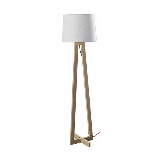 Nova Luce ALMA barna állólámpa (NL-40202) E27 1 izzós IP20