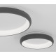 Nova Luce Albi ezüst mennyezeti lámpa (NL-8105617) LED 1 izzós IP20