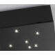 Nova Luce Cielo fekete mennyezeti lámpa (NL-9180382) LED 1 izzós IP20
