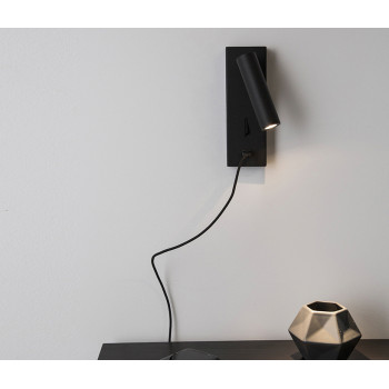 Nova Luce Fuse fekete LED spotlámpa (NL-9170102) LED 1 izzós IP20