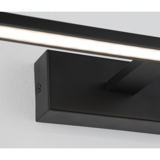 Nova Luce Mondrian fekete fali lámpa (NL-9053122) LED 1 izzós IP20