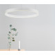 Nova Luce Motif fehér függesztett lámpa (NL-9190740) LED 1 izzós IP20