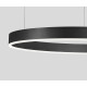 Nova Luce Motif fekete függesztett lámpa (NL-9190848) LED 1 izzós IP20