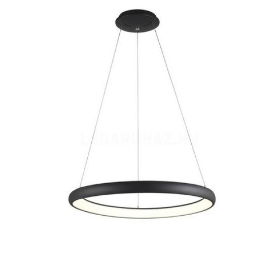 Nova Luce Albi fekete függesztett lámpa (NL-8105602D) LED 1 izzós IP20