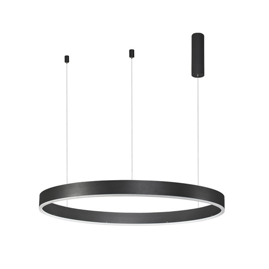 Nova Luce Motif fekete függesztett lámpa (NL-9190855) LED 1 izzós IP20