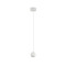 Nova Luce Nocci fehér függesztett lámpa (NL-9103211) LED 1 izzós IP20