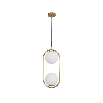 Nova Luce Obitar sárgaréz függesztett lámpa (NL-9988171) G9 2 izzós IP20