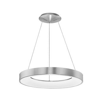 Nova Luce Rando Thin ezüst függesztett lámpa (NL-9453456) LED 1 izzós IP20