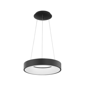 Nova Luce Rando Thin fekete függesztett lámpa (NL-9453431) LED 1 izzós IP20