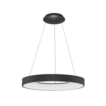 Nova Luce Rando Thin fekete függesztett lámpa (NL-9453453) LED 1 izzós IP20