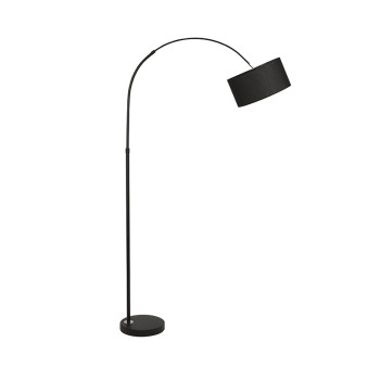 Nova Luce Sama fekete állólámpa (NL-9401652) E27 1 izzós IP20