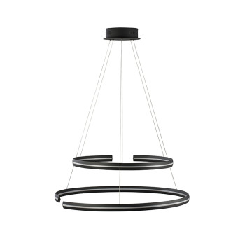 Nova Luce Torrente fekete függesztett lámpa (NL-9392012) LED 1 izzós IP20