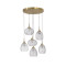 Nova Luce Vario sárga függesztett lámpa (NL-9191544) E27 6 izzós IP20