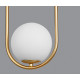 Nova Luce Obitar sárgaréz függesztett lámpa (NL-9988170) G9 1 izzós IP20