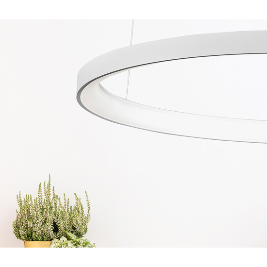 Nova Luce Pertino fehér függesztett lámpa (NL-9853685) LED 1 izzós IP20