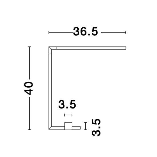 Nova Luce Raccio sárgaréz LED asztali lámpa (NL-9180725) LED 1 izzós IP20