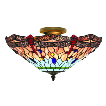 Searchlight Dragonfly színes mennyezeti lámpa (SL-1289-16) E14 3 izzós
