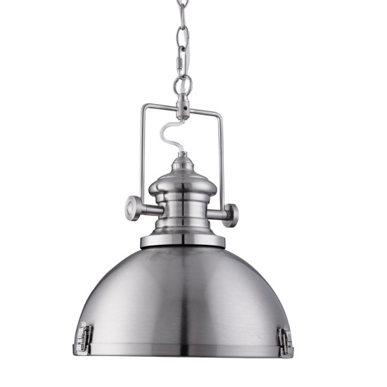 Searchlight INDUSTRIAL PENDANTS ezüst függesztett lámpa (SL-2297SS) E27 1 izzós