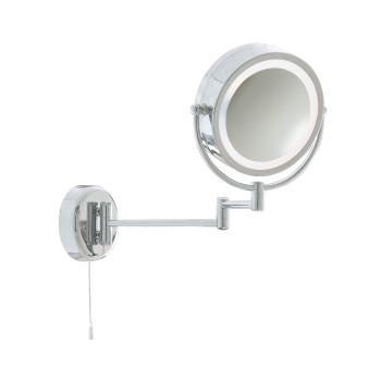 Searchlight MIRROR antik boronz LED kozmetikai tükör lámpa (SL-11824) E14 1 izzós IP44